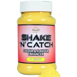 Additif en Poudre dynamite Baits Shake'N'Catch Colour & Flavour Enhancer Arôme F1 Sweet Yellow