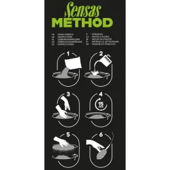 Amorce Feeder Sensas Method Sticky Mackerel 650 g