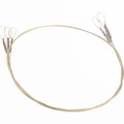 Bas de ligne acier carnassier x-line power steel 49 brins 40 cm (x3)
