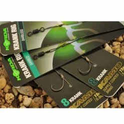 Bas de ligne carpe korda krank ready rig barbed