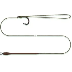 Bas de Ligne Madcat Standard Pellet Rig 65cm 0.95mm 84kg n°2/0