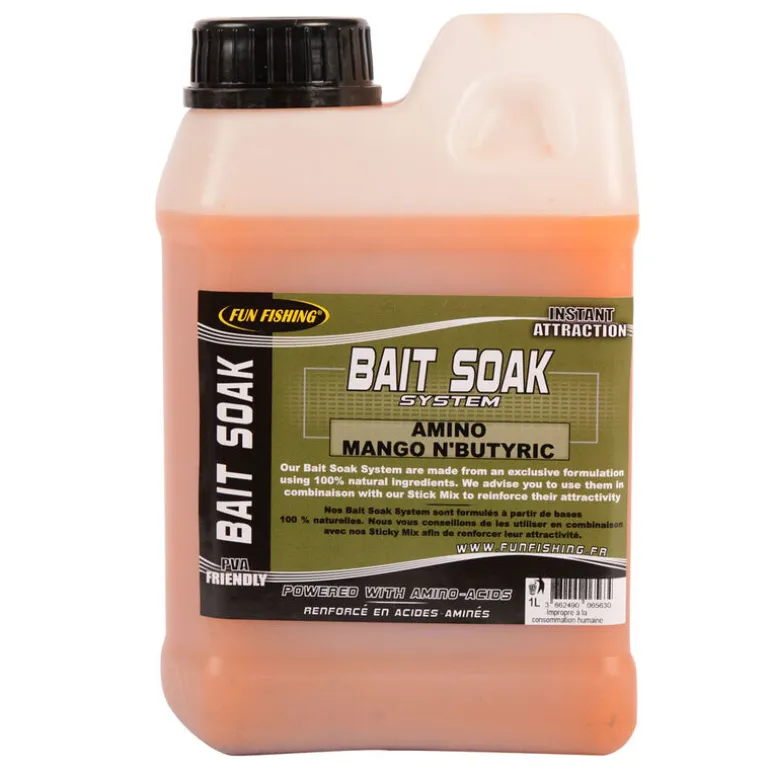 Booster Fun Fishing Bait Soak System Amino Mango N'Butyric