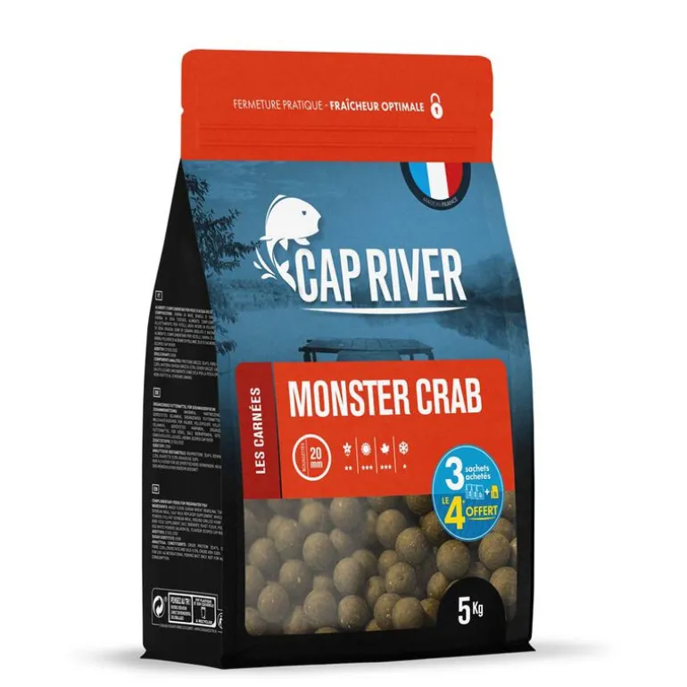 Bouillettes Cap River Monster Crab 5kg