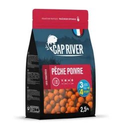 Bouillettes Cap River Pêche Poivre 2.5kg