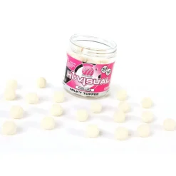 Bouillettes flottantes carpe mainline hi-visual pop ups milky toffee 15mm
