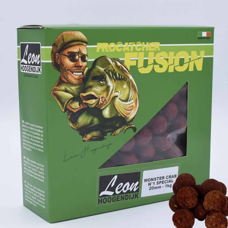 Bouillettes Hoogendijk Crab N°1 Special 1kg Procatcher Fusion Boilies