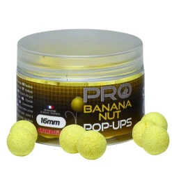 Bouillettes Starbaits Pro Banana Nut Pop up 16 mm 50 g