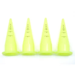 Buses pour pistolet à bouillettes carpe team carpfishing graduees x 4