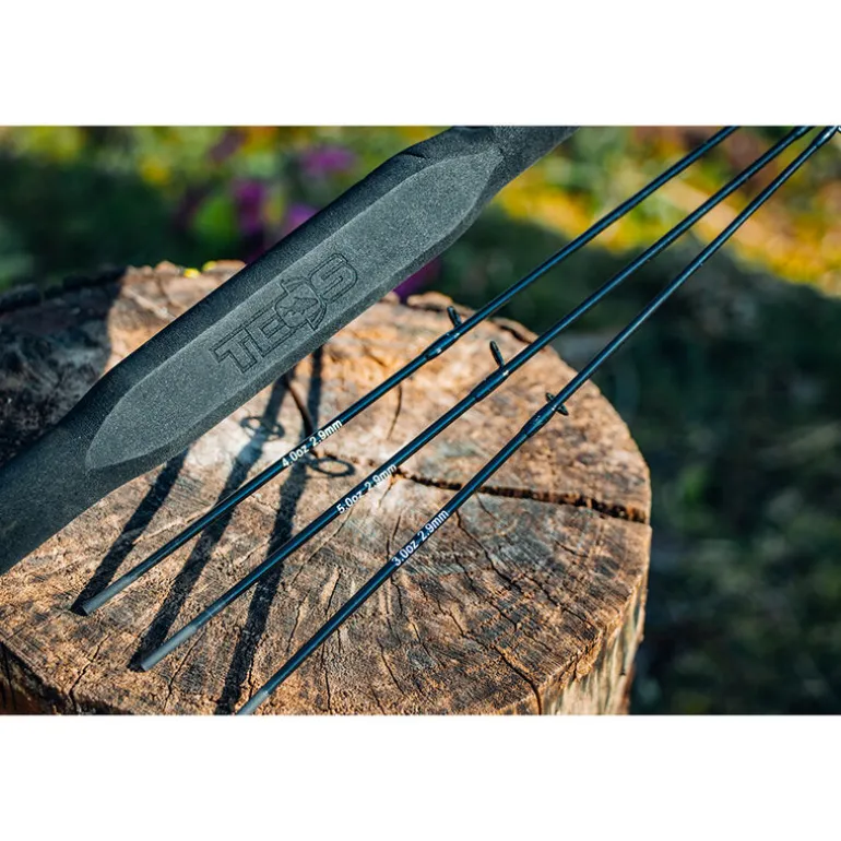 Canne Feeder TEOS Blackrider 390 XX Power Distance Feeder 50-160g