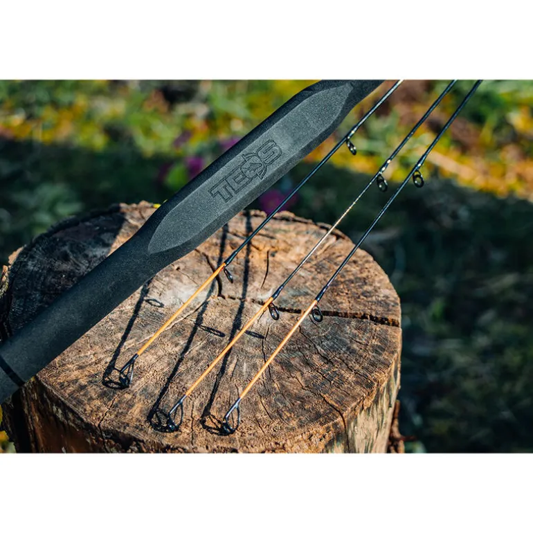 Canne Feeder TEOS Blackrider 390 XX Power Distance Feeder 50-160g