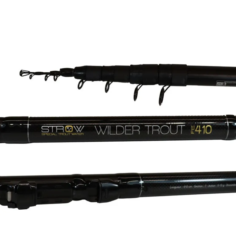 Canne Téléréglable Strow Wilder Adjust FE 410 4.10m, 5-15g