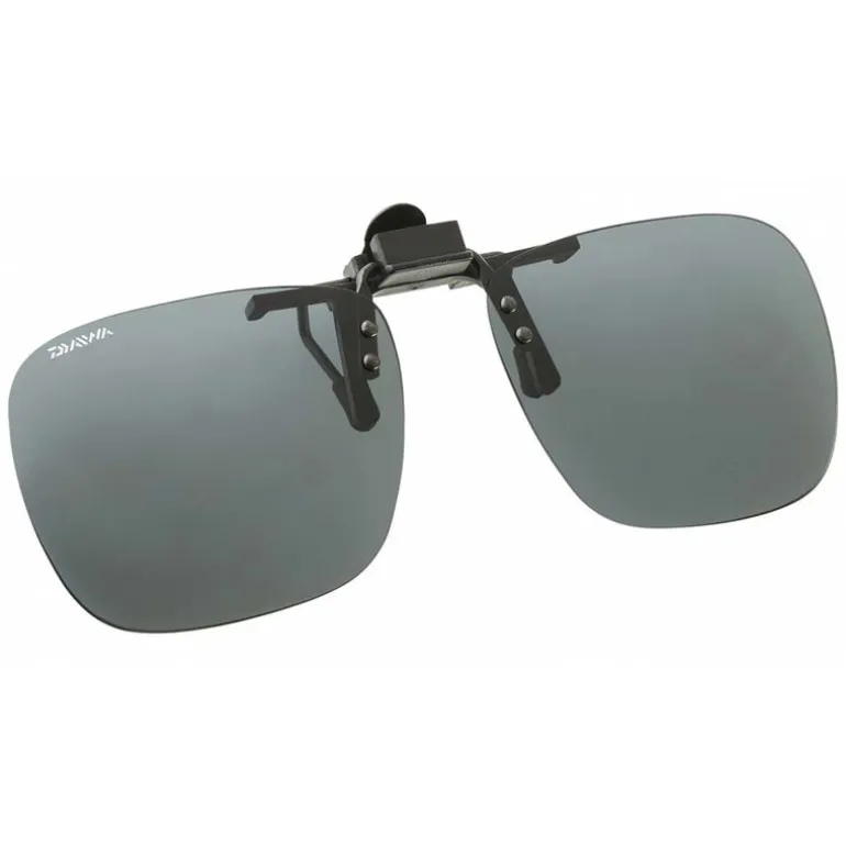 Clip Lunettes Daiwa Large Verre Gris