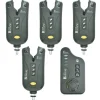 Coffret 4 détecteurs carpe team carpfishing black buster xe + centrale