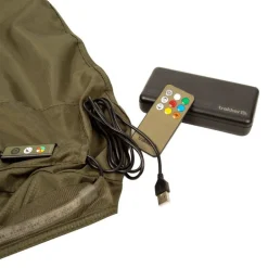 Double Couche Anti Condensation et Lumineuse Trakker Tempest RS Brolly NiteLife Vapour Shield