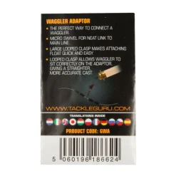 Emerillons à agrafe coup guru waggler adaptors (x10)