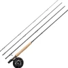 Ensemble Greys Fin Fly canne 8’ soie 4 + moulinet + soie n°4