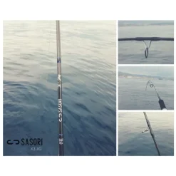 Ensemble jigging Sasori canne X3 Jig + moulinet Trail 6000