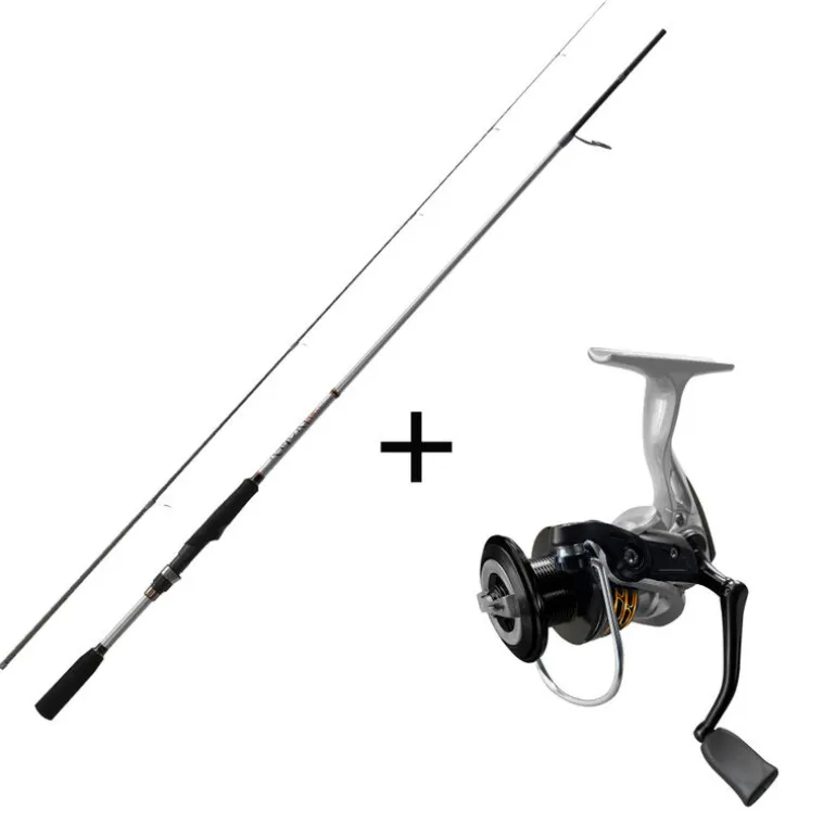 Ensemble Spinning Major Craft Kahory Combo Canne 732mh 2.21m, 10-42g + Moulinet KRS3000