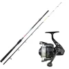 Ensemble Sunset Girelle SW 1.80m, 60-120g + Moulinet Sunhopper SWF 501 Fd