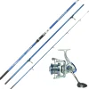 Ensemble surfcasting canne optimum surf ftr 4.20m + x3 surf 9000