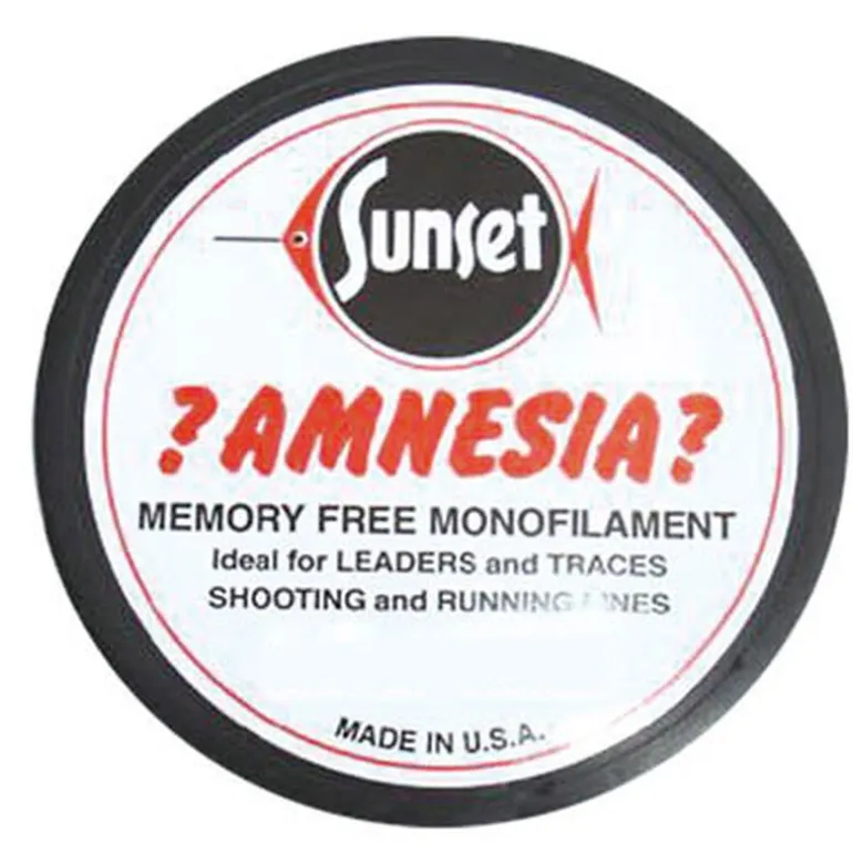 Fil nylon tête de ligne amnesia clair 100m