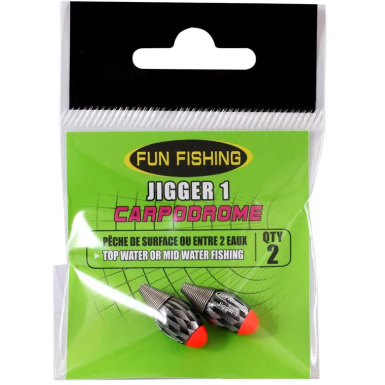 Flotteur Funfishing Jigger1 (2 flotteurs par pochette)
