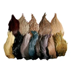 Fly tying cou de de coq indien naturel jmc