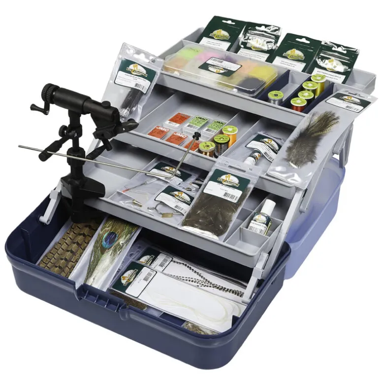 Fly tying kit de montage de mouche jmc prestige