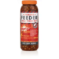 Graines cuites carpe dynamite baits frenzied chilli tiger nuts jar