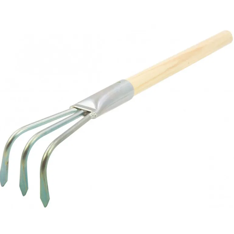 Griffe 3 dents flashmer en acier galva 80cm