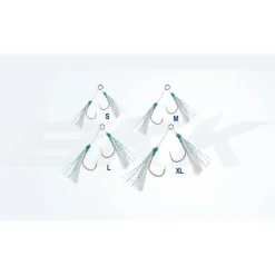 Hameçon BKK assist Hook light game shore patrol+ (x2)