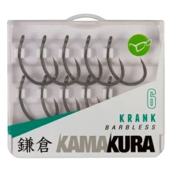 Hameçon carpe korda kamakura krank barbless (x10)