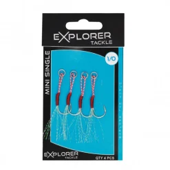 Hameçon Explorer Tackle Assist Hook - Mini Single (x4)