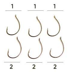 Hameçon Wacky Evok Wacky Drop Shot Hook (x6)