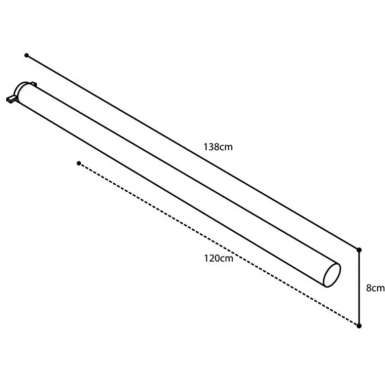 Housse étanche épuisette Nash Scope OPS Sawn Off Stink Bag 6ft