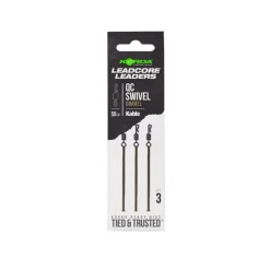 Leadcore Korda Kable Leadcore Leader QC Swivel 50cm