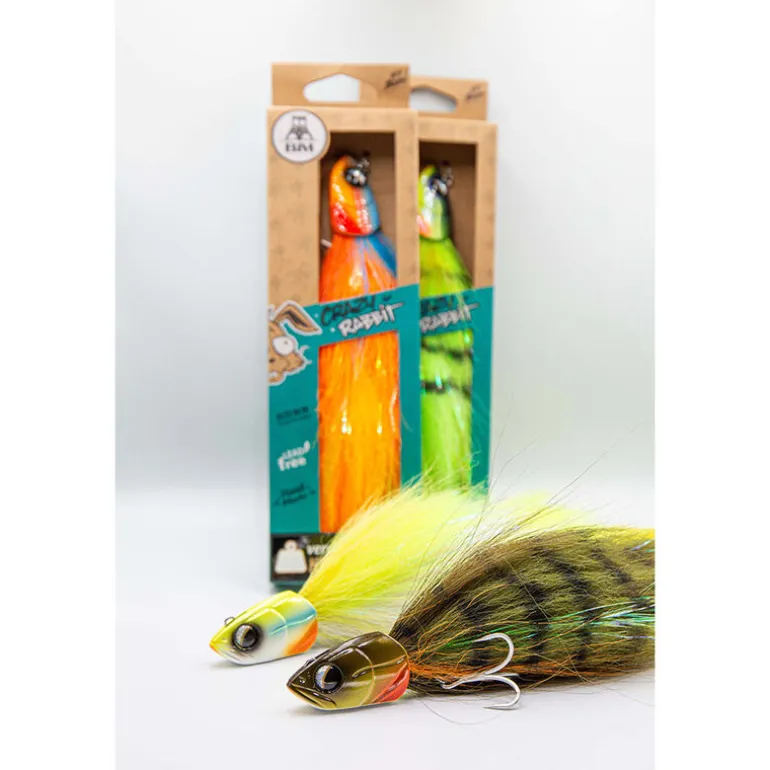 Leurre Bucktail Bim Tackle Crazy Rabbit Shallow 29cm, 33g