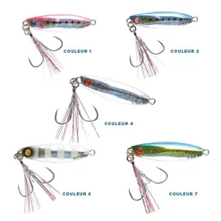 Leurre casting jig Hayabusa JACKEYE SHOT SLOW WIDE 60g