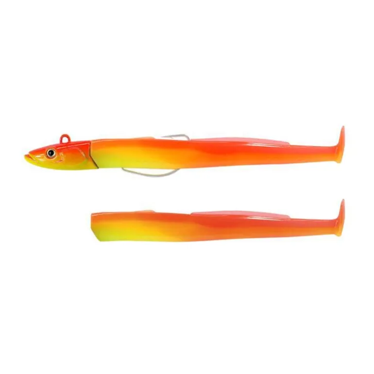 Leurre Fish combo black eel 200 off shore gold