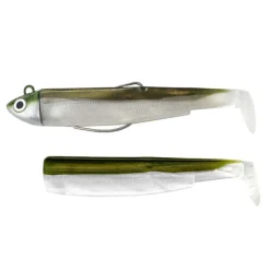 Leurre souple fiiish combo black minnow 90 search 9cm 8g