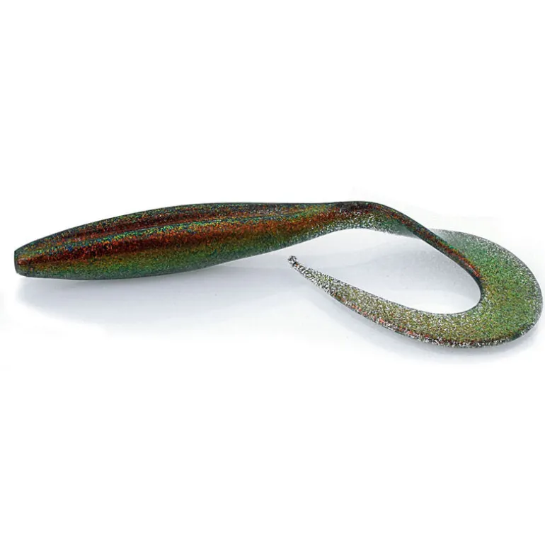 Leurre Souple Grub Sawamura One Up Curly 7.5cm, 3.8g (x6)