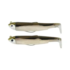 Leurre Souple Shad Fiiish Double Combo Shore Black Minnow 120, 12g