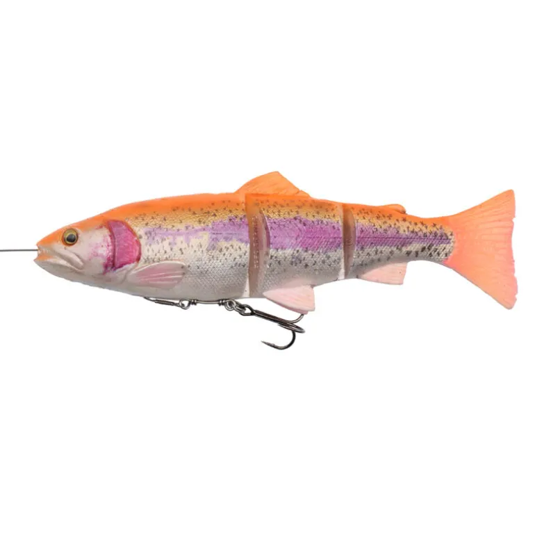 Leurre souple swimbait carnassier savage gear 4d line thru trout slow sink 25cm 180g