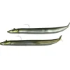 Leurres souples fiiish double combo crazy sand eel 100 off shore 10cm 10g kaki