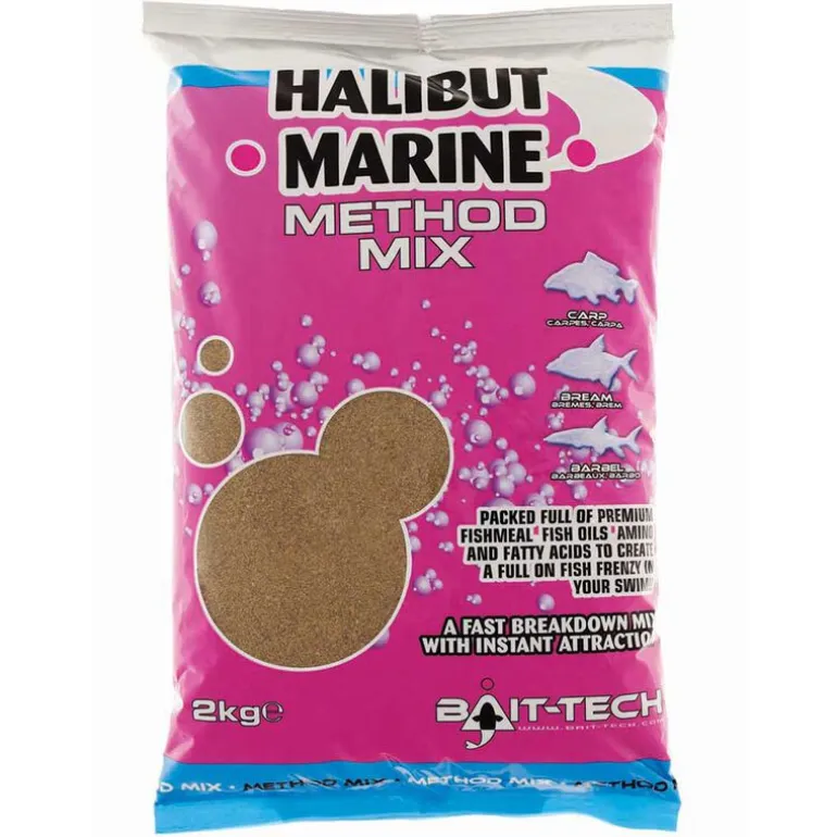 Method Mix Bait Tech Halibut Marine 2kg