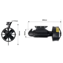 Moteur Float Tube Frazer FT Motor
