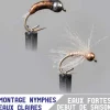 Nymphes Garbolino X2 - début de saison / eaux fortes / eaux claires