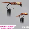 Nymphes Garbolino X2 - été / eaux basses / faisan
