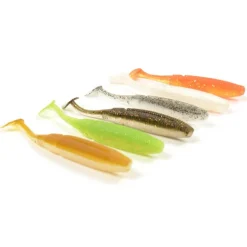 Pack 18 Shad 8.5cm + 9 Têtes Plombées + Boîte Offerte