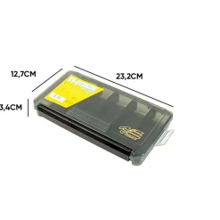 Pack 6 Shad 15cm + 6 Têtes Plombées + Boite
